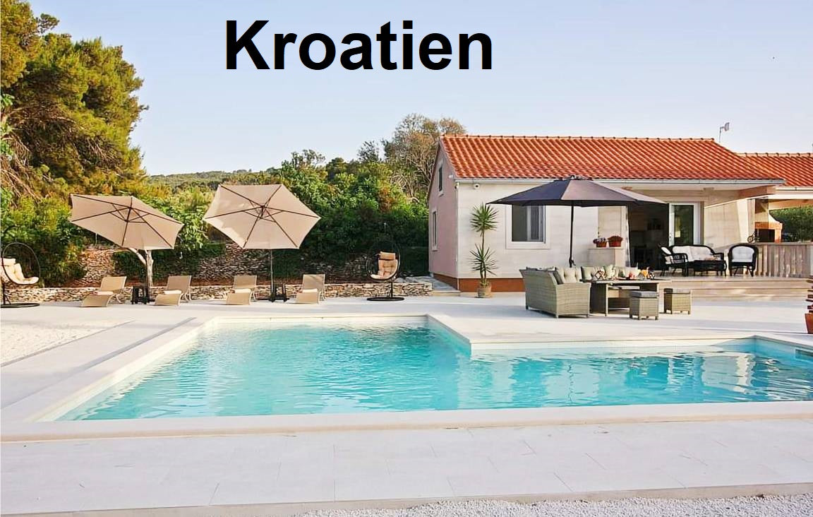 Ferienhaus mit Terrasse, privatem Pool und Grill | Bergblick