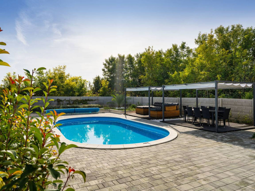 Ferienhaus mit pool  6 Gäste ∙ 3 Schlafzimmer pool