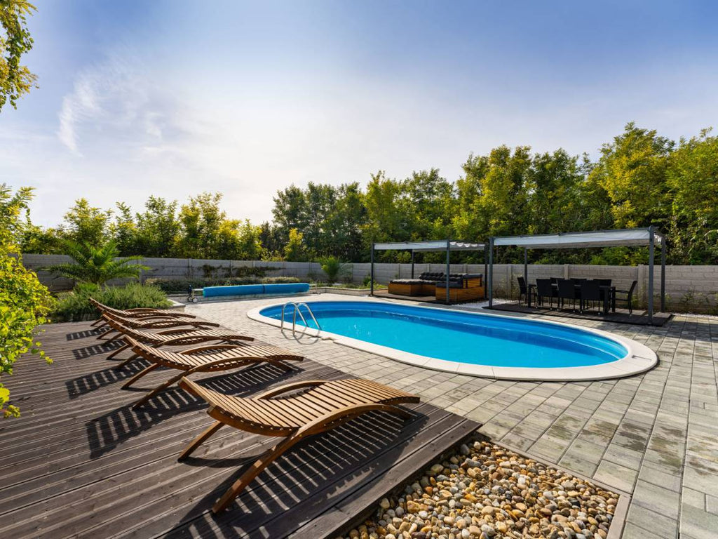 Ferienhaus mit pool  6 Gäste ∙ 3 Schlafzimmer pool