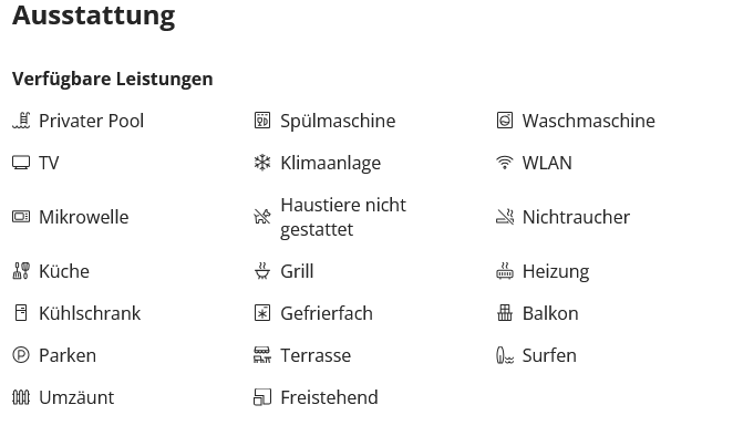 Ferienhaus mit pool  6 Gäste ∙ 3 Schlafzimmer pool