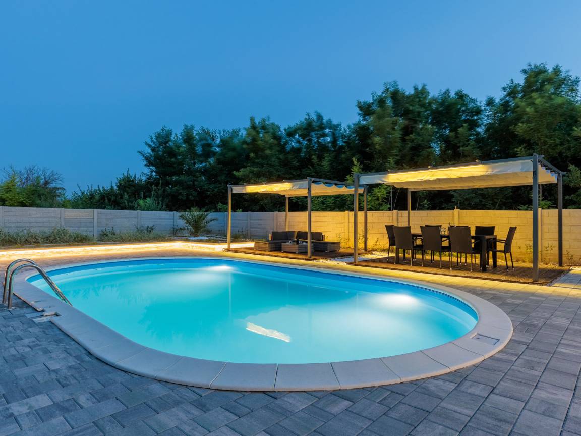 Ferienhaus mit pool  6 Gäste ∙ 3 Schlafzimmer pool